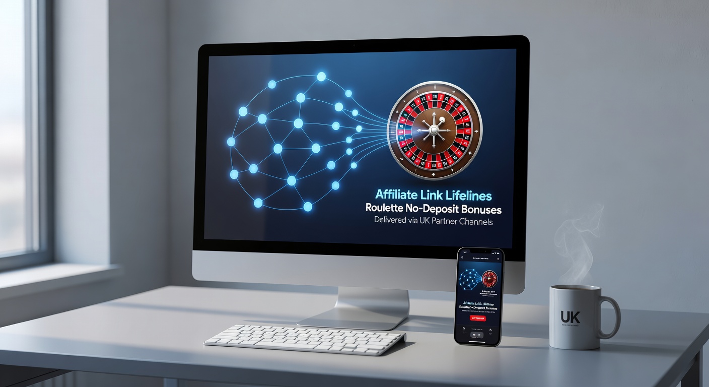 Affiliate dashboard displaying active roulette bonus campaigns for UK players, with clickable partner links highlighted