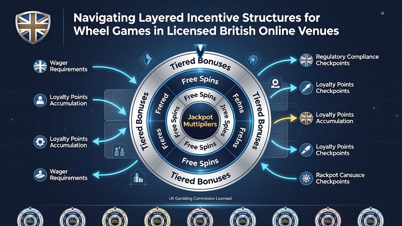 Screenshot of a loyalty tier dashboard for UK online casino wheel games