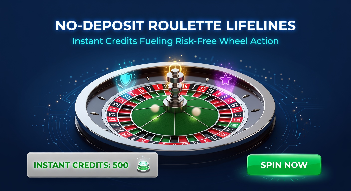 Close-up of a mobile screen showing no-deposit roulette credits being claimed, with a live wheel in the background and strategy charts visible