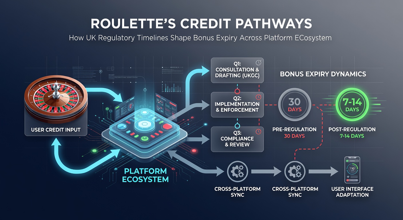 Flowchart showing bonus expiry processes across multiple UK gaming platforms